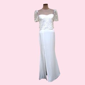 dress the population chelsea lace a line gown Dress the Population | Dresses | Dressthepopulation Chelsea Aline Gown